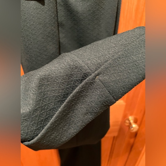 Vintage Edwards of California 100% Polyester Doubleknit Dk Green Trousers w/ Tag - Picture 8 of 12